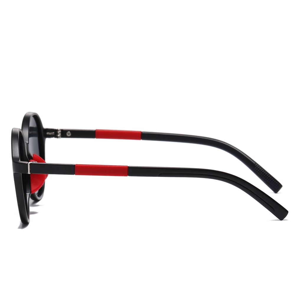 Ready Made Children's Round Sunglasses for Boys Girls TR90 Flexible Cute Circle Shape Sunglass Bulk Buy Kids UV Protection Polarized Glasses