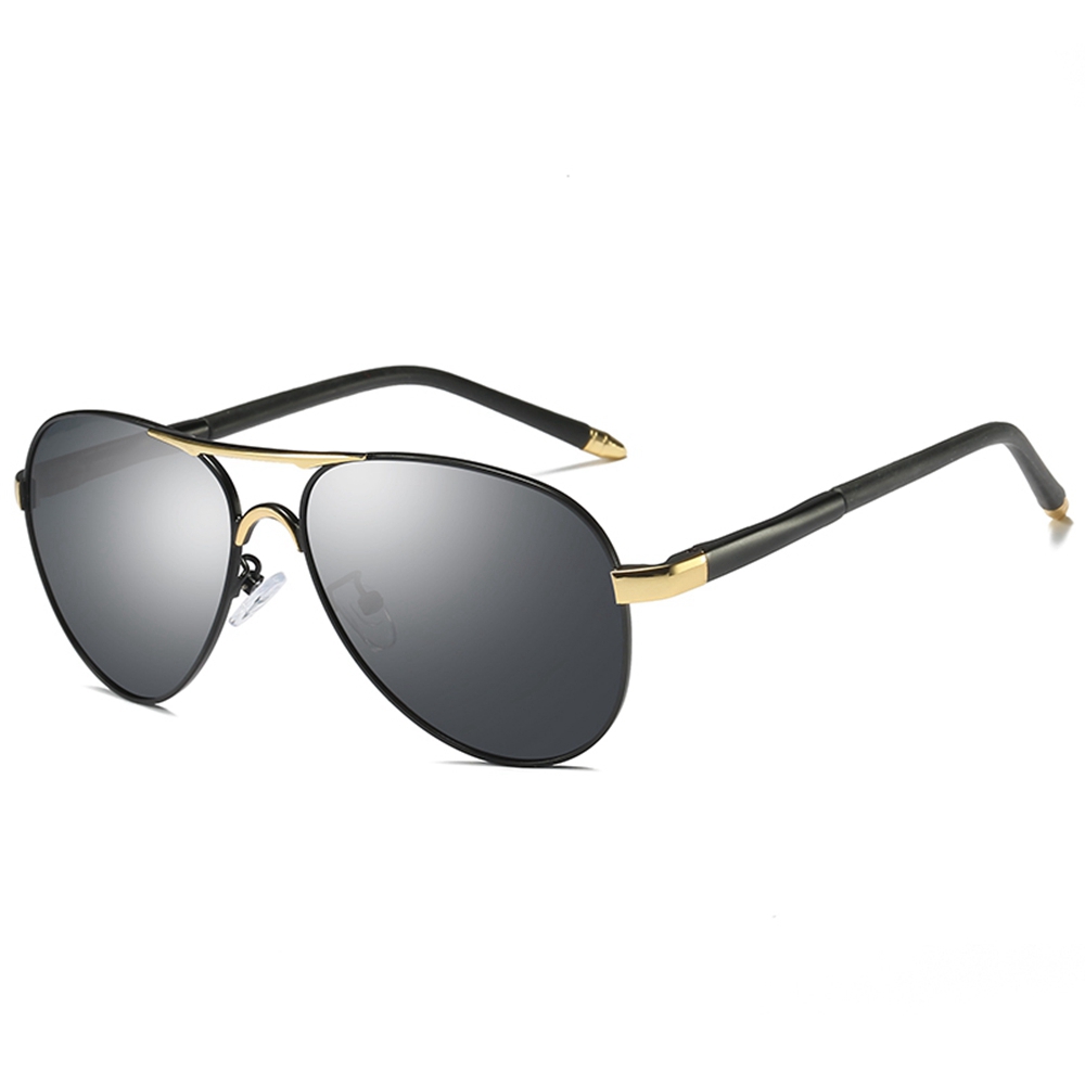 Custom Car Brand Sunglasses with Logo for Business Man Oversized Aviator Sun Glasses Wholesale Big Pilot Polarized Driving Sunglass Online