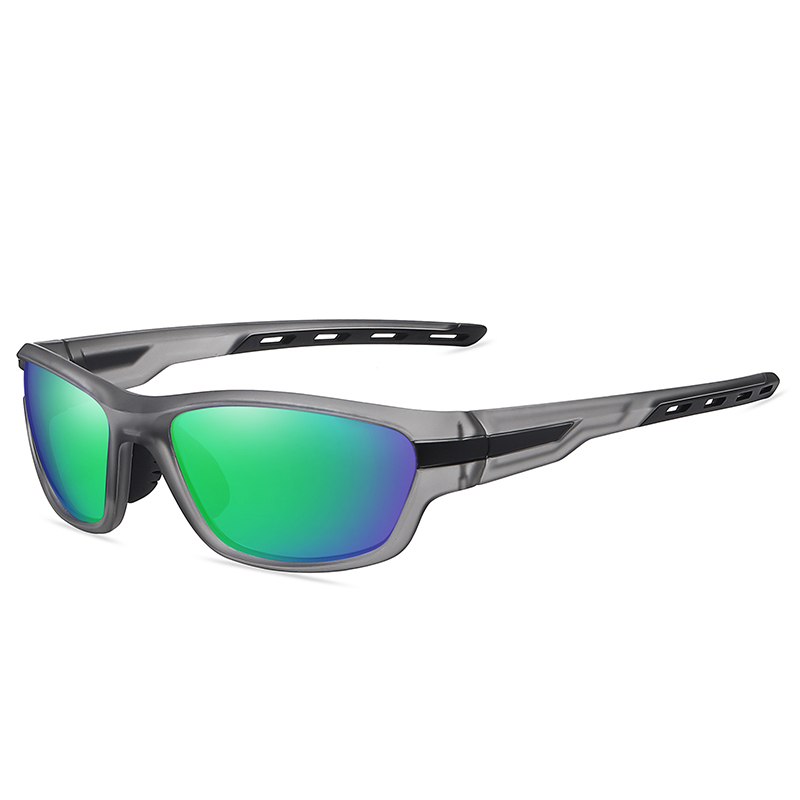 Wholesale Polycarbonate Full Frame Sports Sunglasses for Sale Men's Womens Wrap-around Fishing Glasses UV400 Polarized Hiking Sunglasses Online