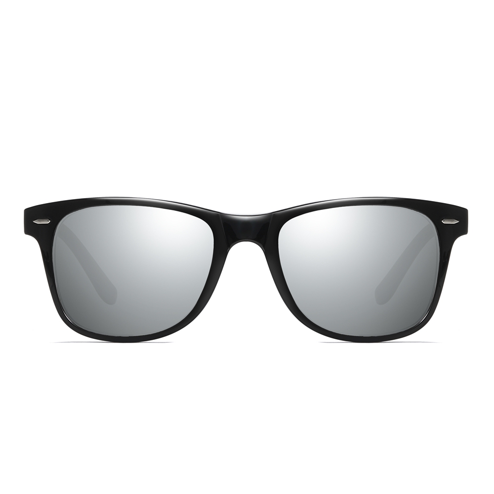 Men's TR90 Horn Rim Hipster Sunglasses UV Protection Polarized Driving Glasses Custom Logo Ladies Square Wayfarer Sunglass for Sale Online