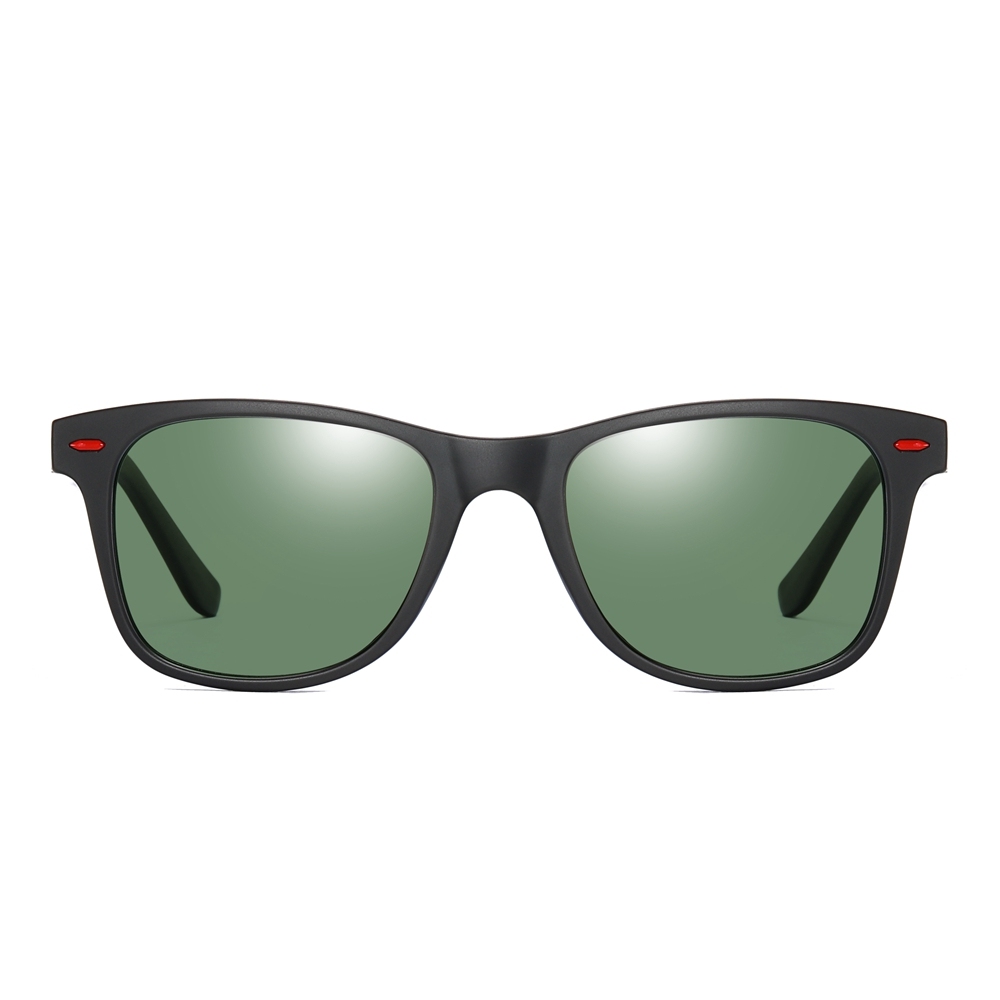 Men's TR90 Horn Rim Hipster Sunglasses UV Protection Polarized Driving Glasses Custom Logo Ladies Square Wayfarer Sunglass for Sale Online