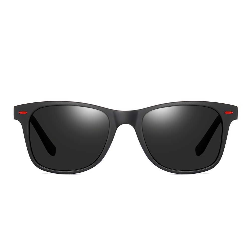 Men's TR90 Horn Rim Hipster Sunglasses UV Protection Polarized Driving Glasses Custom Logo Ladies Square Wayfarer Sunglass for Sale Online