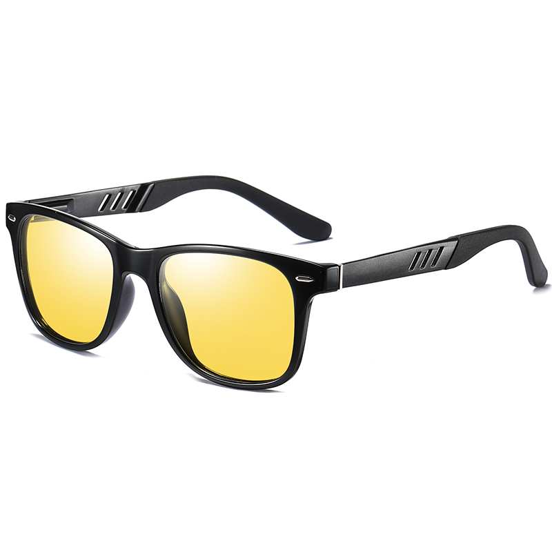 Men's TR90 Horn Rim Hipster Sunglasses UV Protection Polarized Driving Glasses Custom Logo Ladies Square Wayfarer Sunglass for Sale Online
