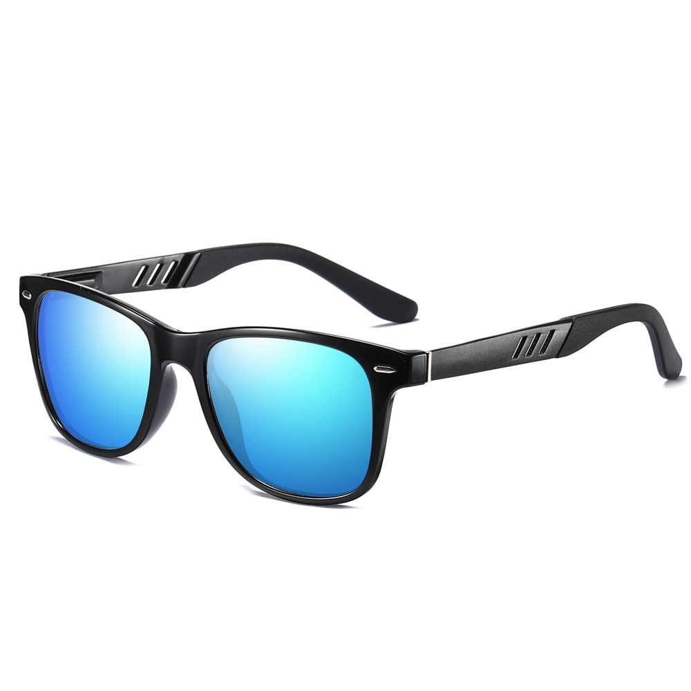 Men's TR90 Horn Rim Hipster Sunglasses UV Protection Polarized Driving Glasses Custom Logo Ladies Square Wayfarer Sunglass for Sale Online