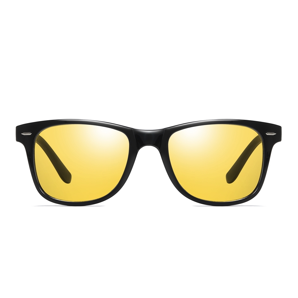 Men's TR90 Horn Rim Hipster Sunglasses UV Protection Polarized Driving Glasses Custom Logo Ladies Square Wayfarer Sunglass for Sale Online