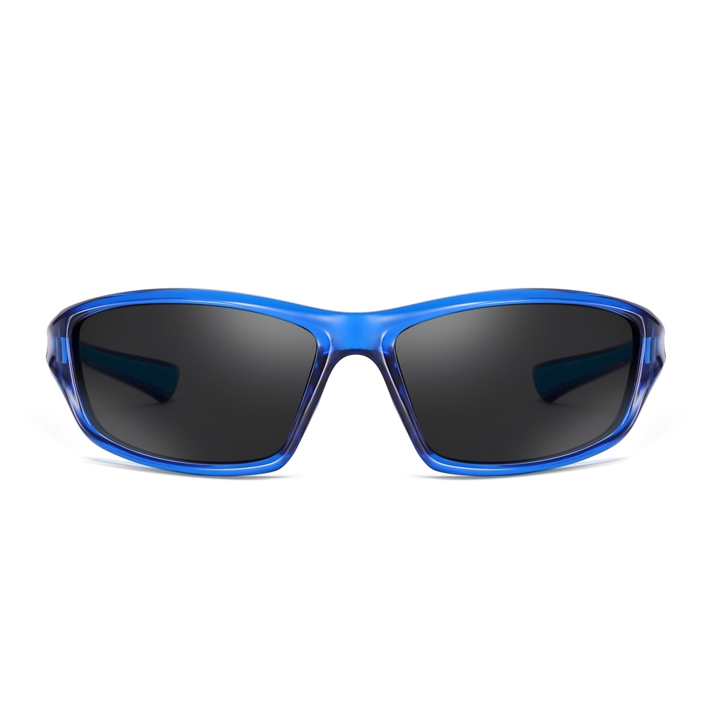 Custom Made Injection Plastic Curved Sports Sunglass Men's Polycarbonate Wrap Around Sunglasses for Running Polarized Glasses Wholesale Online