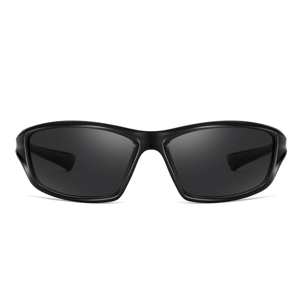 Custom Made Injection Plastic Curved Sports Sunglass Men's TR90 Wrap Around Sunglasses for Running Polarized Glasses Wholesale Online