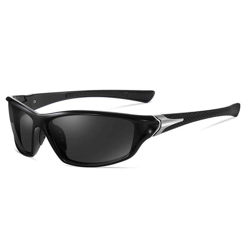 Custom Made Injection Plastic Curved Sports Sunglass Men's Polycarbonate Wrap Around Sunglasses for Running Polarized Glasses Wholesale Online