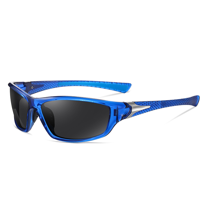 Custom Made Injection Plastic Curved Sports Sunglass Men's Polycarbonate Wrap Around Sunglasses for Running Polarized Glasses Wholesale Online