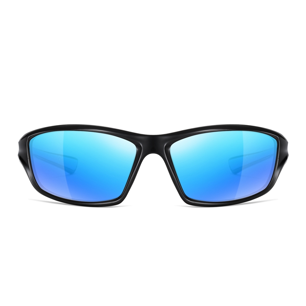 Custom Made Injection Plastic Curved Sports Sunglass Men's Polycarbonate Wrap Around Sunglasses for Running Polarized Glasses Wholesale Online