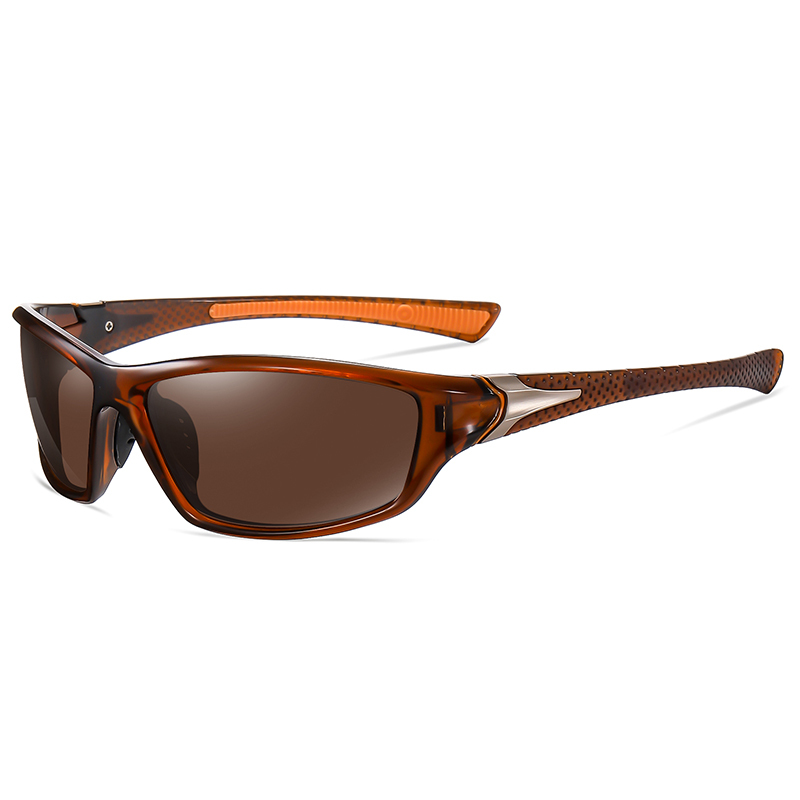 Custom Made Injection Plastic Curved Sports Sunglass Men's TR90 Wrap Around Sunglasses for Running Polarized Glasses Wholesale Online
