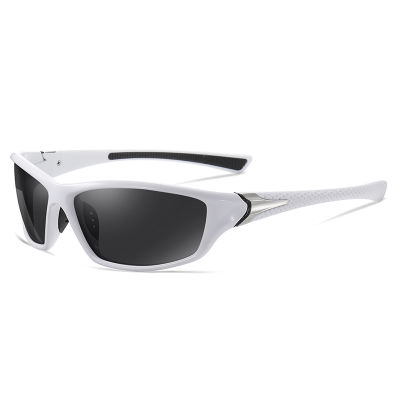 Custom Made Injection Plastic Curved Sports Sunglass Men's TR90 Wrap Around Sunglasses for Running Polarized Glasses Wholesale Online