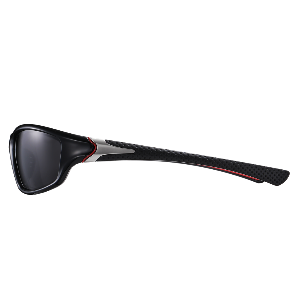 Custom Made Injection Plastic Curved Sports Sunglass Men's TR90 Wrap Around Sunglasses for Running Polarized Glasses Wholesale Online