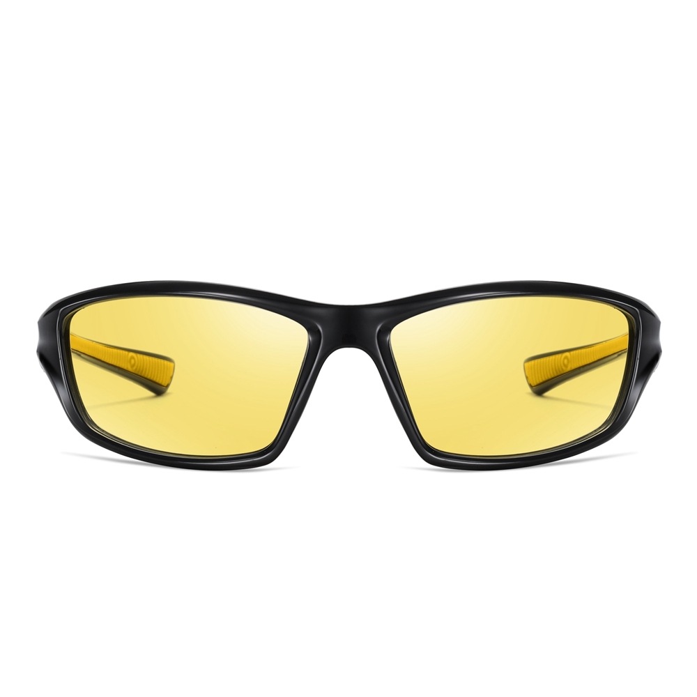 Custom Made Injection Plastic Curved Sports Sunglass Men's TR90 Wrap Around Sunglasses for Running Polarized Glasses Wholesale Online