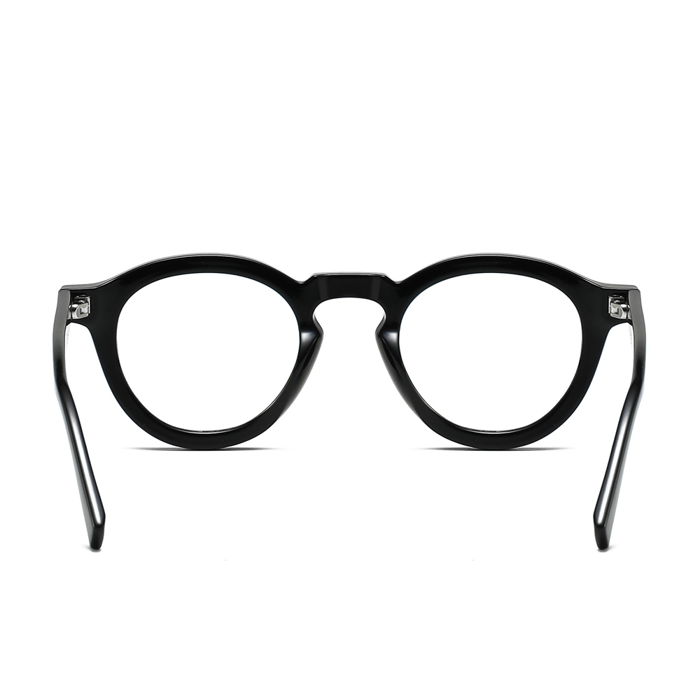 Wholesale Plastic Crown Panto Non-prescription Clear Glasses for Men Women Unprescribed Anti Blue Light Glasses Retro Fake Eyeglasses Online