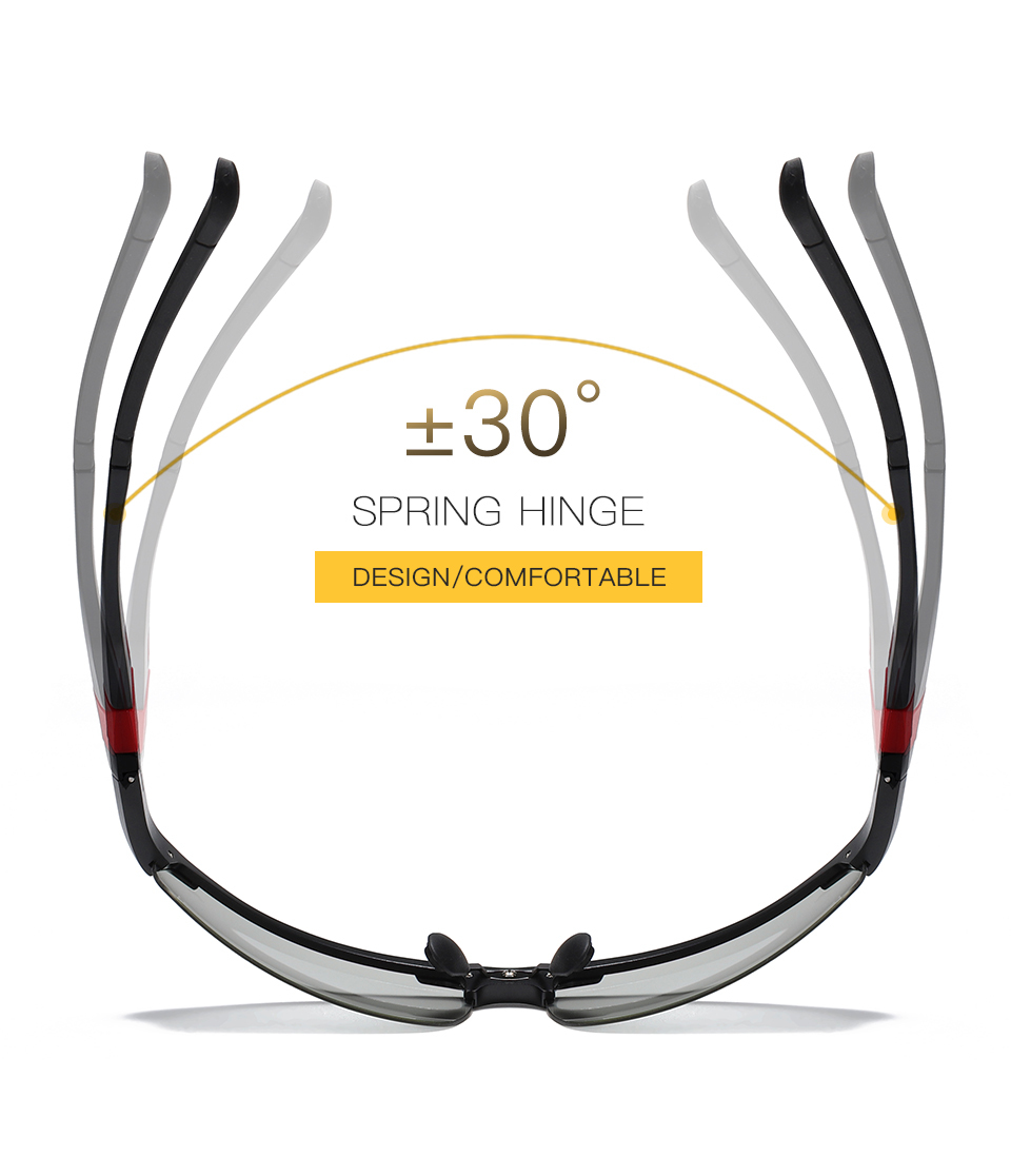 Wholesale Mens Semi-rimless Wrap Around Sports Sunglass Aluminium Metal Polarized Running Glasses Lightweight Discovery Adventures Sunglasses
