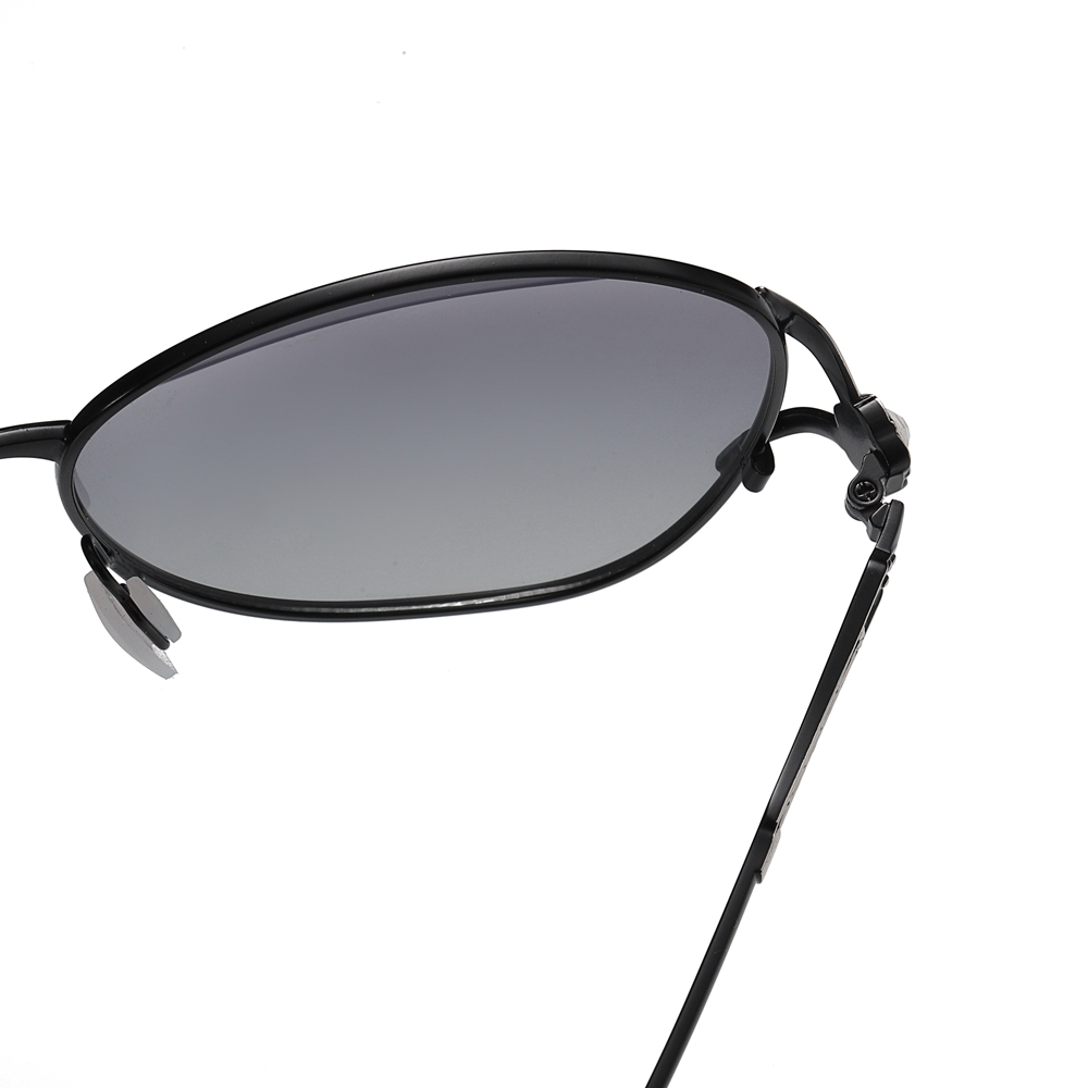 Wholesale Luxury Designer Two Tone Fork Oval Sunglasses for Women Retro Fashion Metal Polarized Glasses with Rhinestones to Decorate on Side