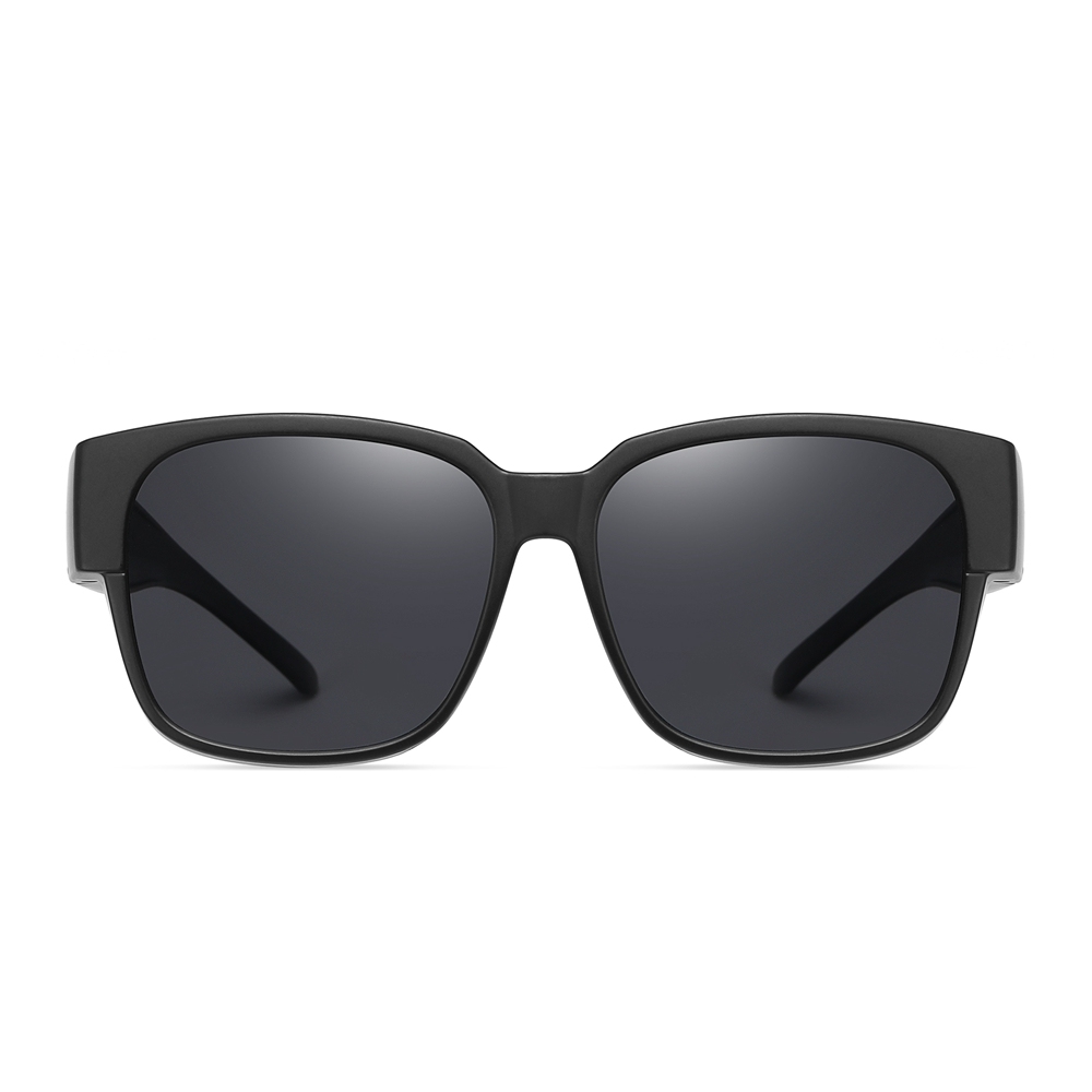 Wholesale Men's Lightweight Square Fitover Polarized Sunglass that Fit Over Prescription Glasses for Fishing Womens Driving Cover Over sunglasses
