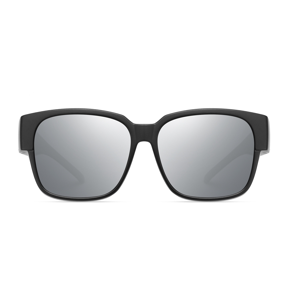 Wholesale Men's Lightweight Square Fitover Polarized Sunglass that Fit Over Prescription Glasses for Fishing Womens Driving Cover Over sunglasses