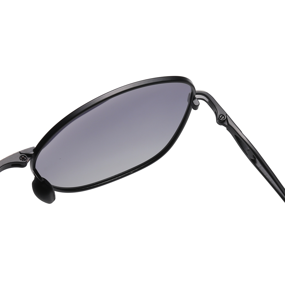 Wholesale Ladies Single Bridge Aviator Folding Polarized Glasses for Women's Vintage Oval Foldable Sunglasses with Rhinestones on Cut-out Temple