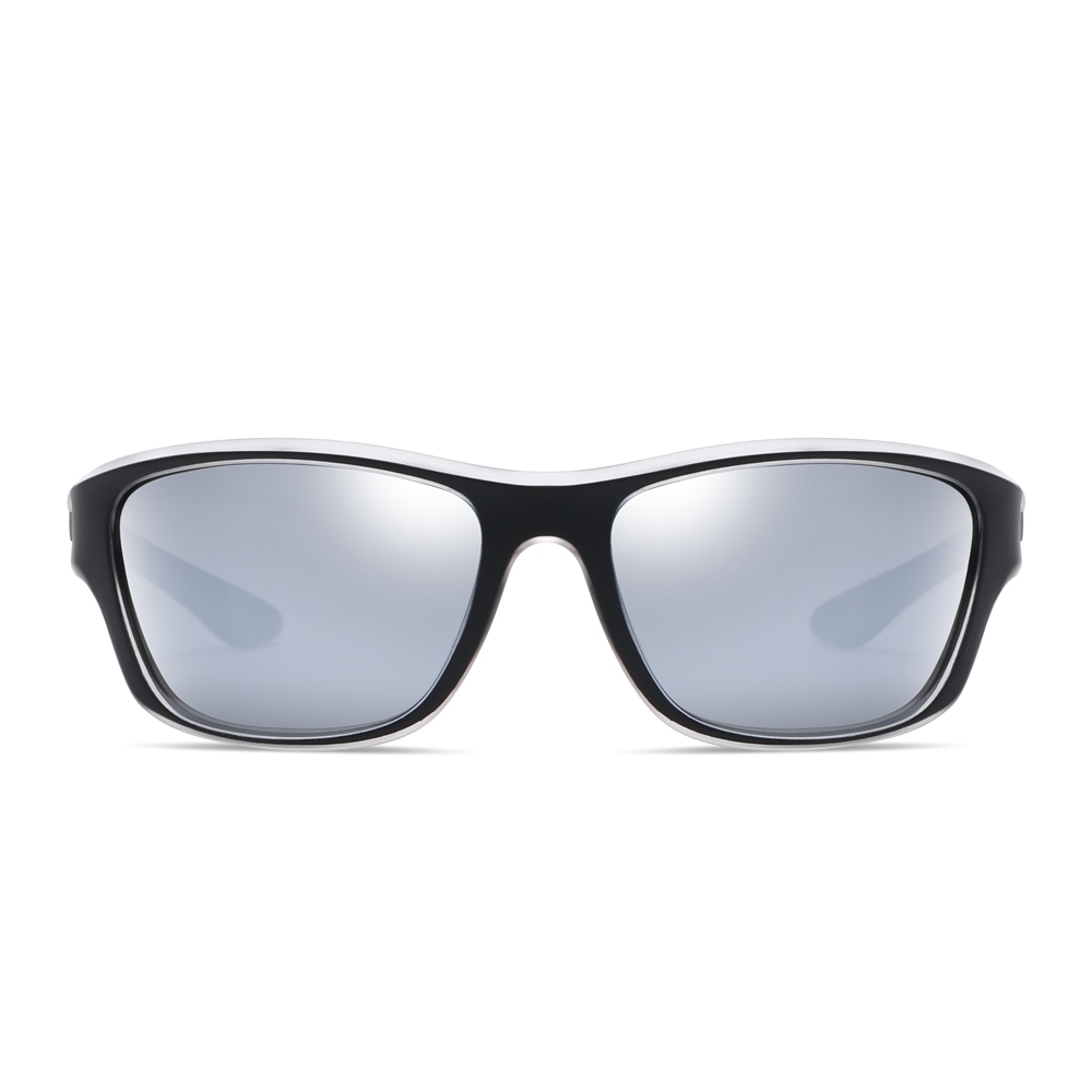 Custom Plastic Curve Sport Sunglasses for Men's Multi Color Wraparound Running Glasses Anti-glare Polarized Fishing Sunglass Wholesale Online