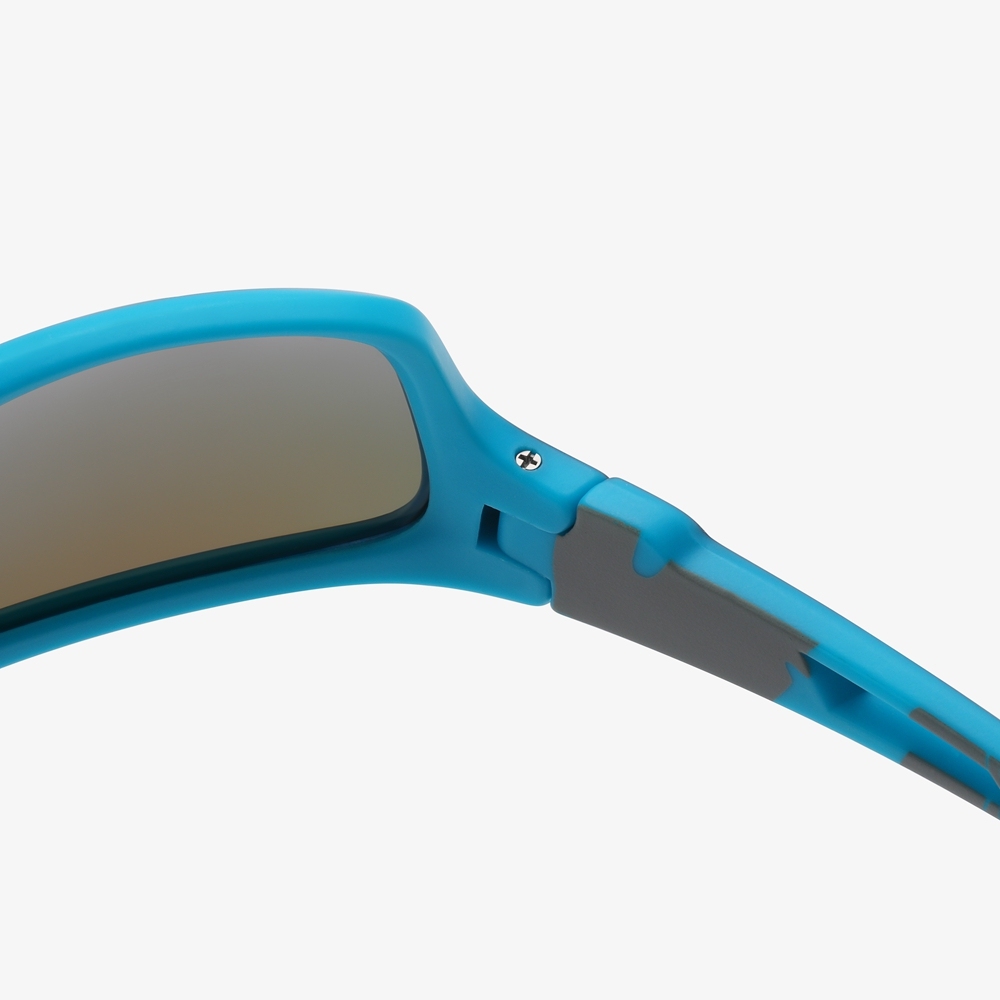 Custom Plastic Curve Sport Sunglasses for Men's Multi Color Wraparound Running Glasses Anti-glare Polarized Fishing Sunglass Wholesale Online