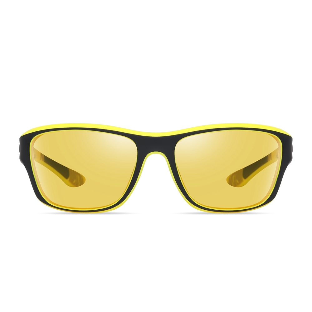 Custom Plastic Curve Sport Sunglasses for Men's Multi Color Wraparound Running Glasses Anti-glare Polarized Fishing Sunglass Wholesale Online