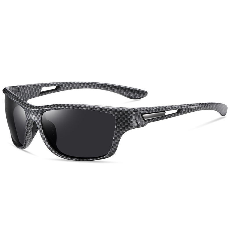 Custom Plastic Curve Sport Sunglasses for Men's Multi Color Wraparound Running Glasses Anti-glare Polarized Fishing Sunglass Wholesale Online