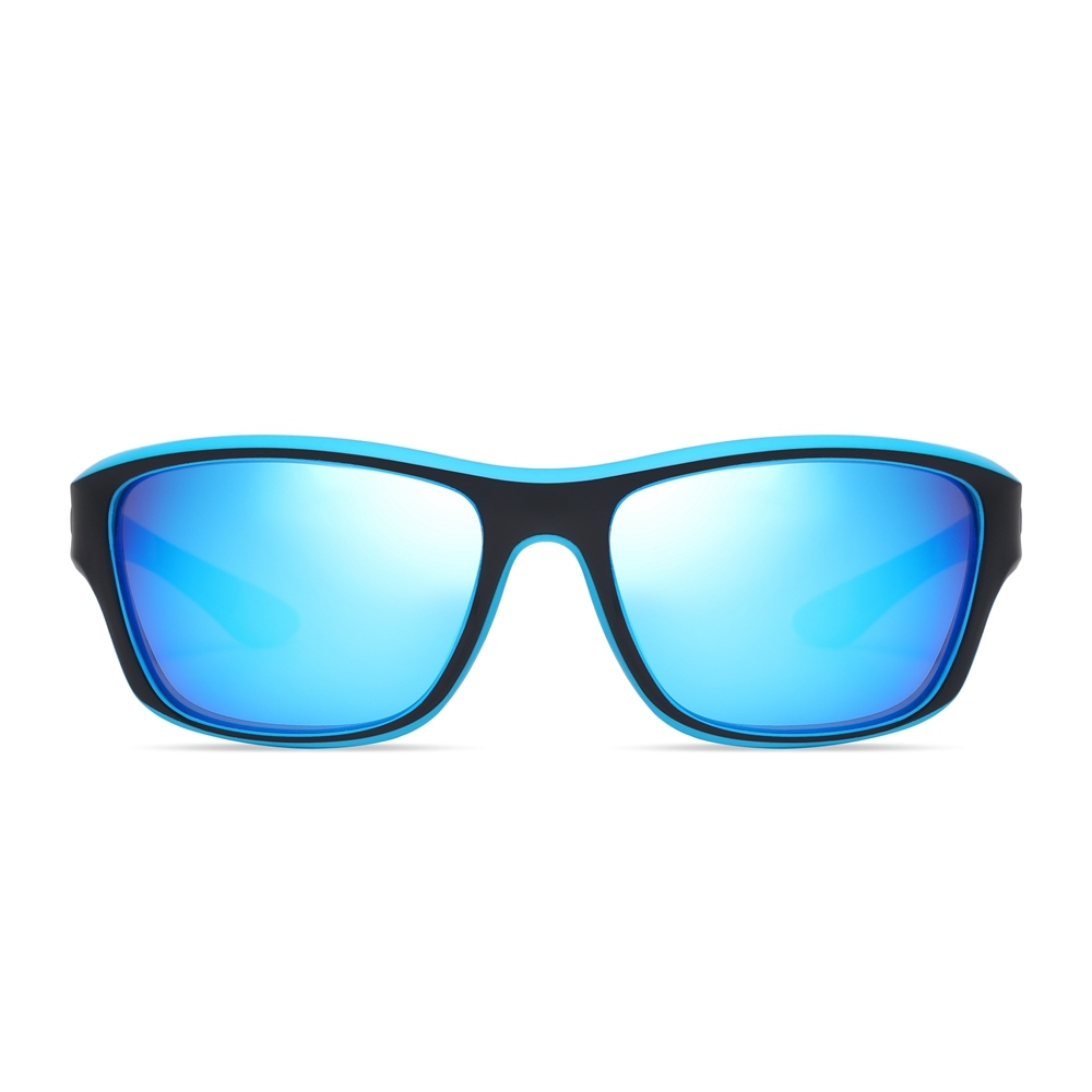 Custom Plastic Curve Sport Sunglasses for Men's Multi Color Wraparound Running Glasses Anti-glare Polarized Fishing Sunglass Wholesale Online