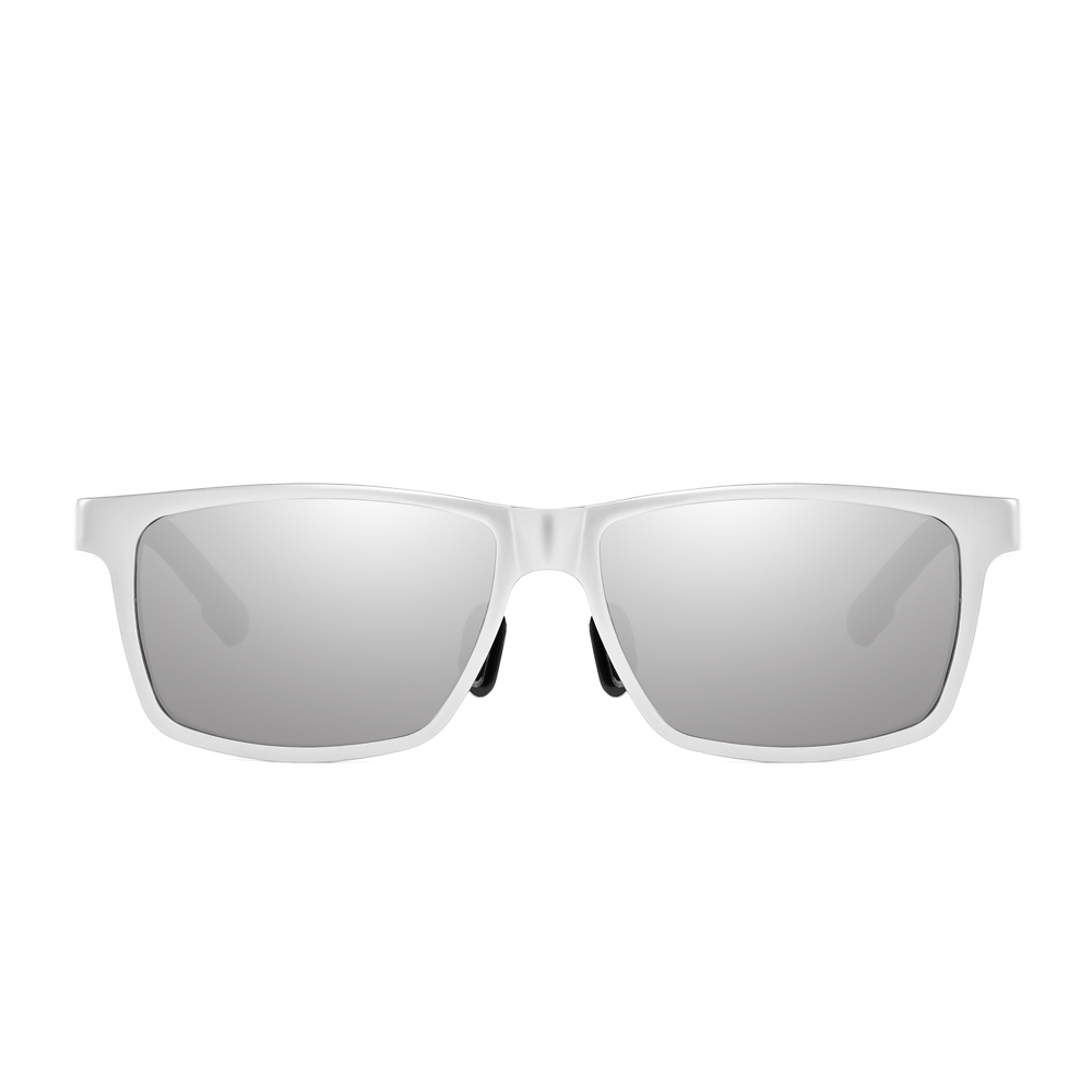 Wholesale Men's Awesome Business Casual Sunglasses Custom Aluminum Metal Wayfarer Sunglass for Daily Use Lifestyle Square Polarized Glasses