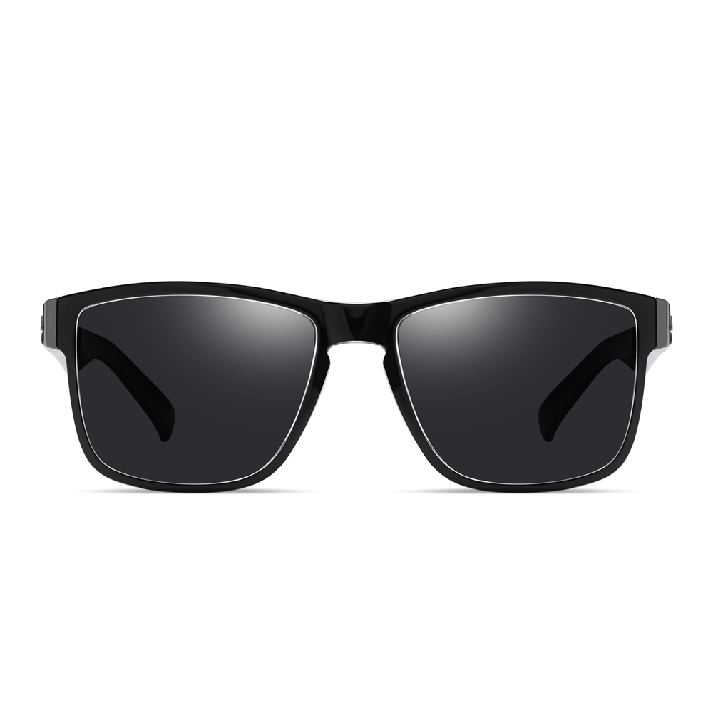 Custom Plastic Edgy Multi Color Mirror Polarized Skateboard Sunglasses for Youth Pop Culture Streetwear Square Wayfarer Sunglass Bulk Wholesale