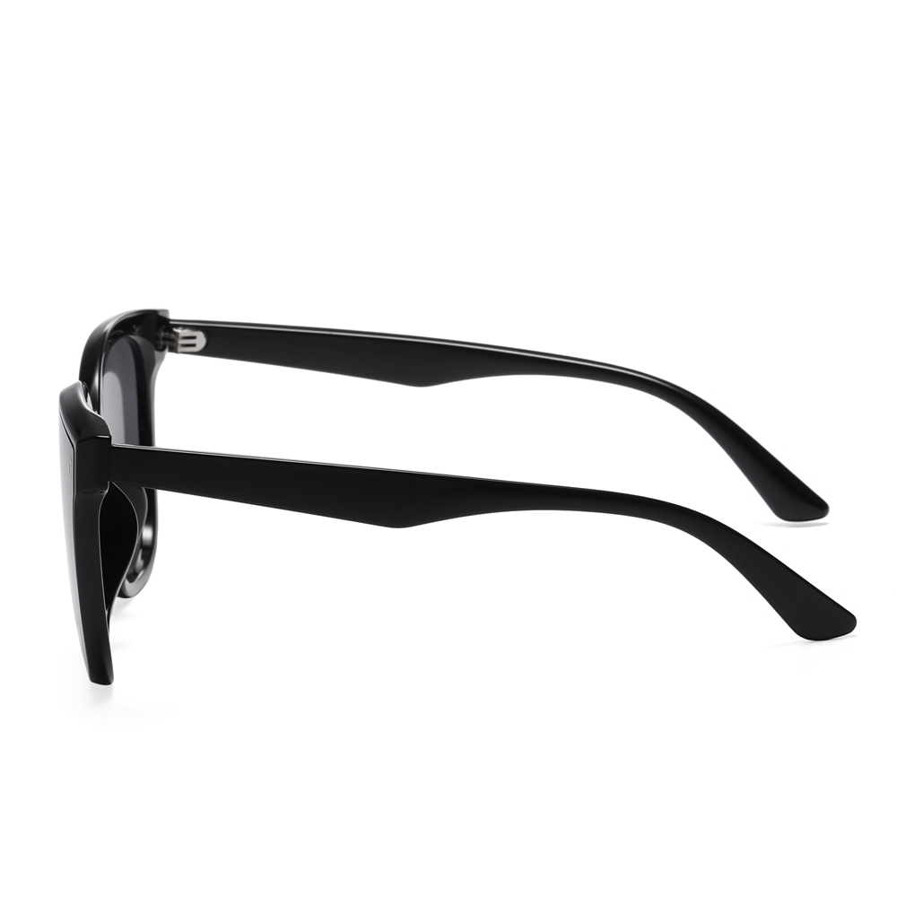 Custom Logo Trending Korean Style GM Rick Replica Sunglasses for Men Women TR90 Oversized Square Flatba Frame 3 Circular Pins on Flat Nylon Lenses