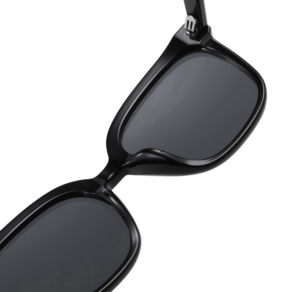 Custom Logo Trending Korean Style GM Rick Replica Sunglasses for Men Women TR90 Oversized Square Flatba Frame 3 Circular Pins on Flat Nylon Lenses