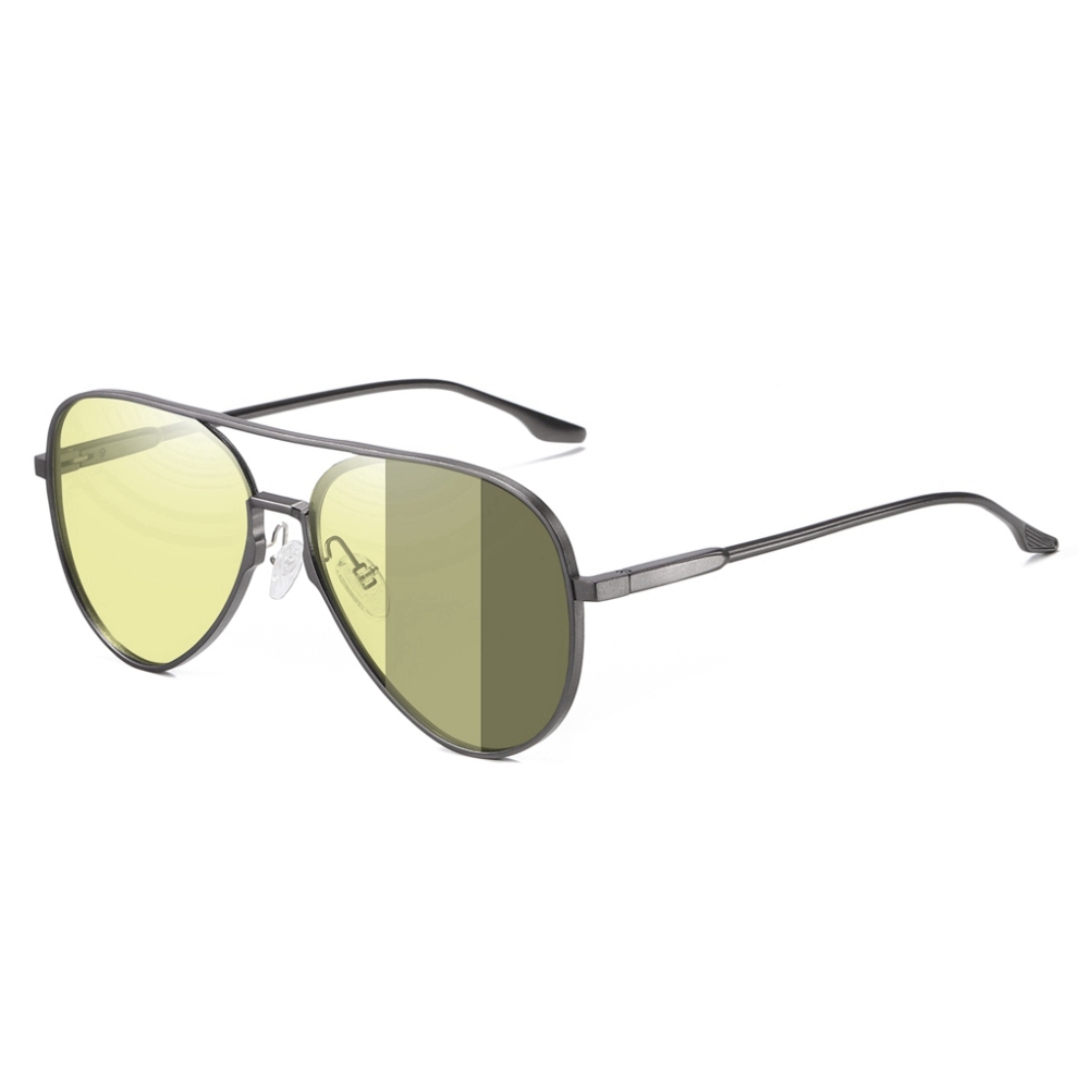 Custom Engraved Lightweight Aluminum Polarized Aviator Sunglasses for Men and Women Modern Design Oversized Pilot Sunglass Bulk Wholesale