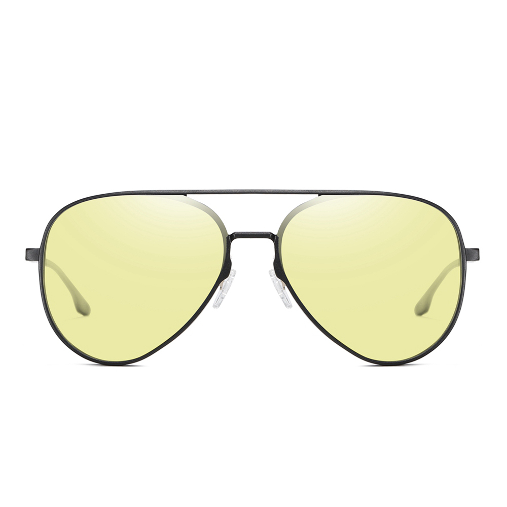 Custom Engraved Lightweight Aluminum Polarized Aviator Sunglasses for Men and Women Modern Design Oversized Pilot Sunglass Bulk Wholesale