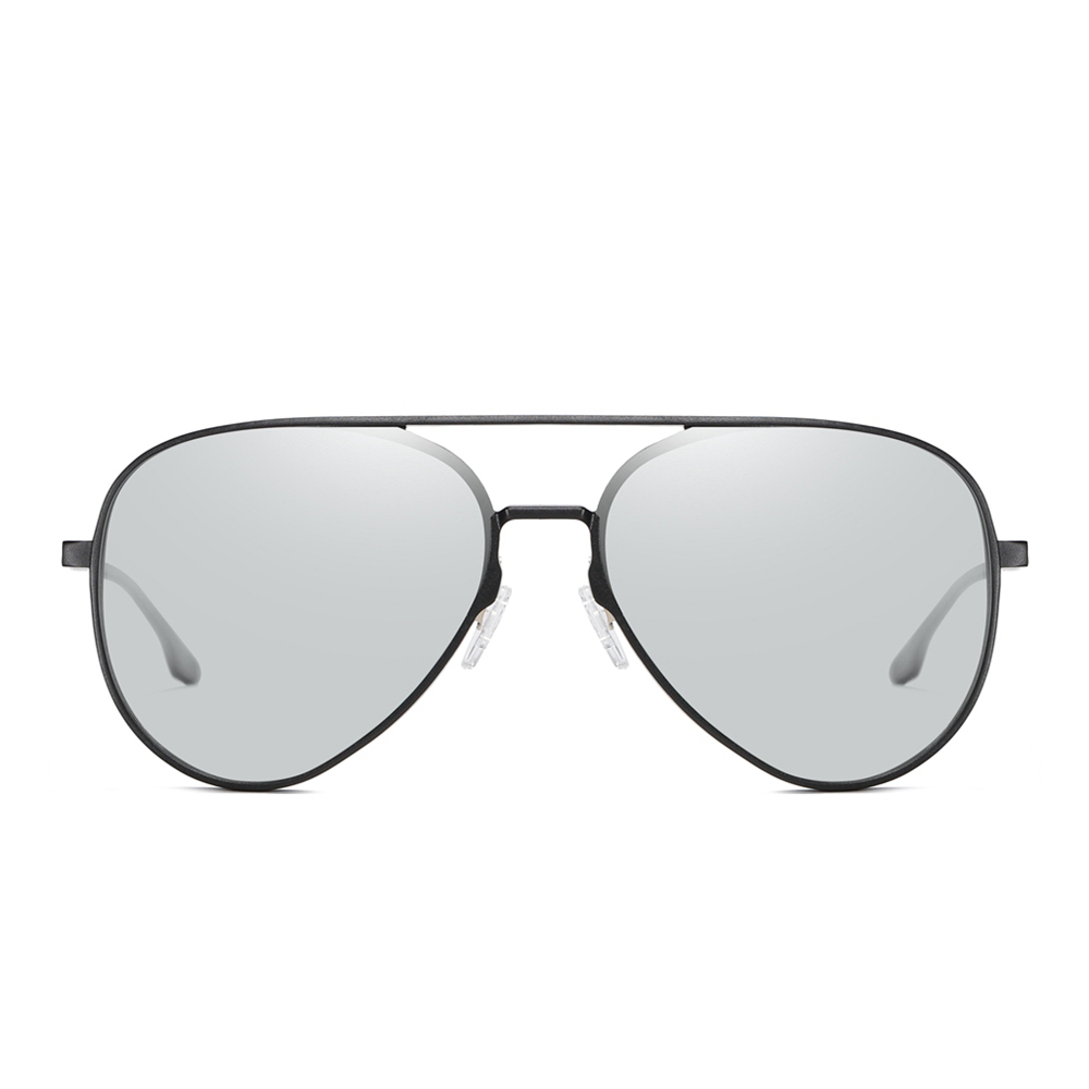 Custom Engraved Lightweight Aluminum Polarized Aviator Sunglasses for Men and Women Modern Design Oversized Pilot Sunglass Bulk Wholesale