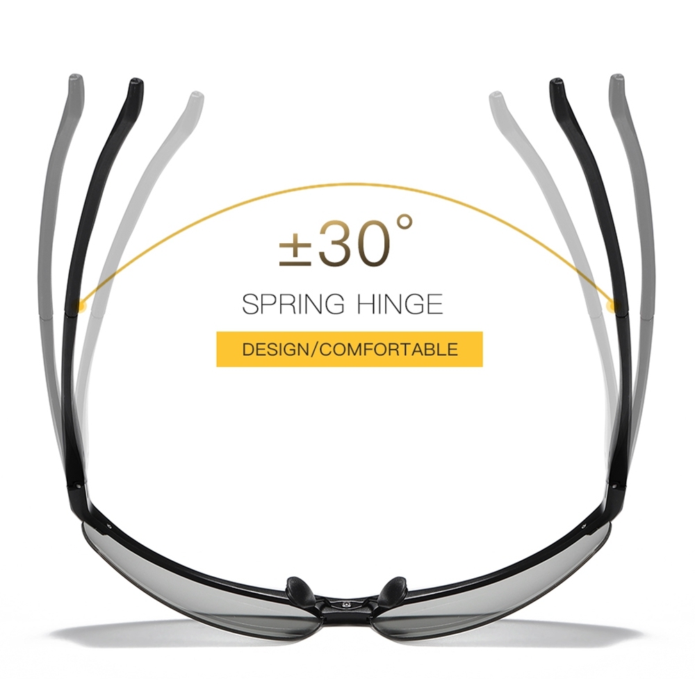 Custom Aluminum Sports Polarized Sunglass for Running Eyewear with Logo Men's Lightweight Semi-rimless Wrap Sunglasses Wholesale Online