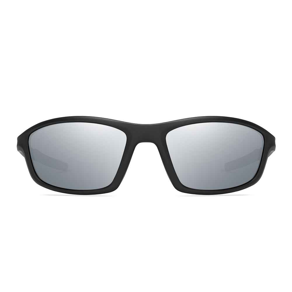 Custom Youth Polarized Fishing Sunglass Manufacturers in China TR90 Wrap Around Mirrored Sports Glasses for Women Men's Marathon Running Sunglasses