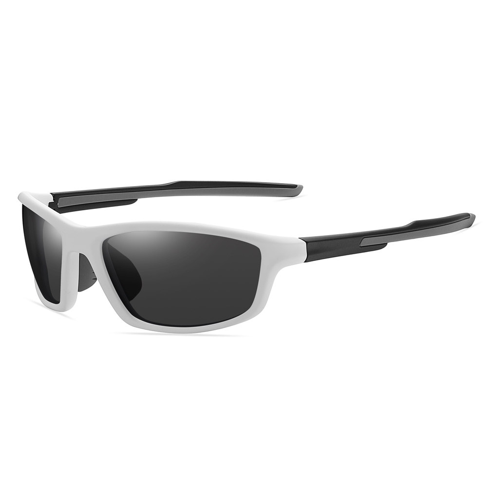 Custom Youth Polarized Fishing Sunglass Manufacturers in China TR90 Wrap Around Mirrored Sports Glasses for Women Men's Marathon Running Sunglasses
