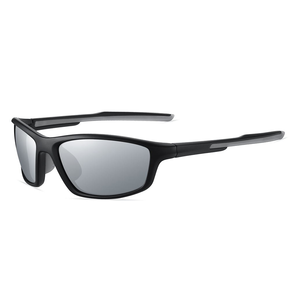 Custom Youth Polarized Fishing Sunglass Manufacturers in China TR90 Wrap Around Mirrored Sports Glasses for Women Men's Marathon Running Sunglasses