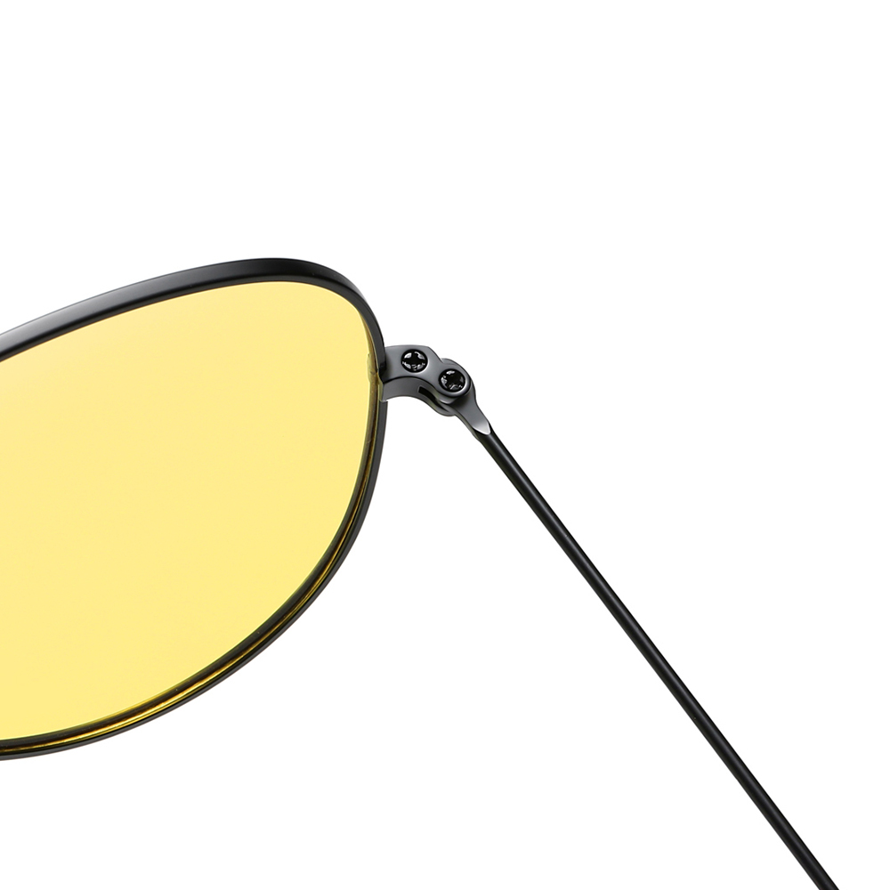Wholesale Unisex Day and Night Anti Glare Glasses for Men Women with Light Responsive Lenses Aviator Metal Photochromic Driving Eyeglasses Online