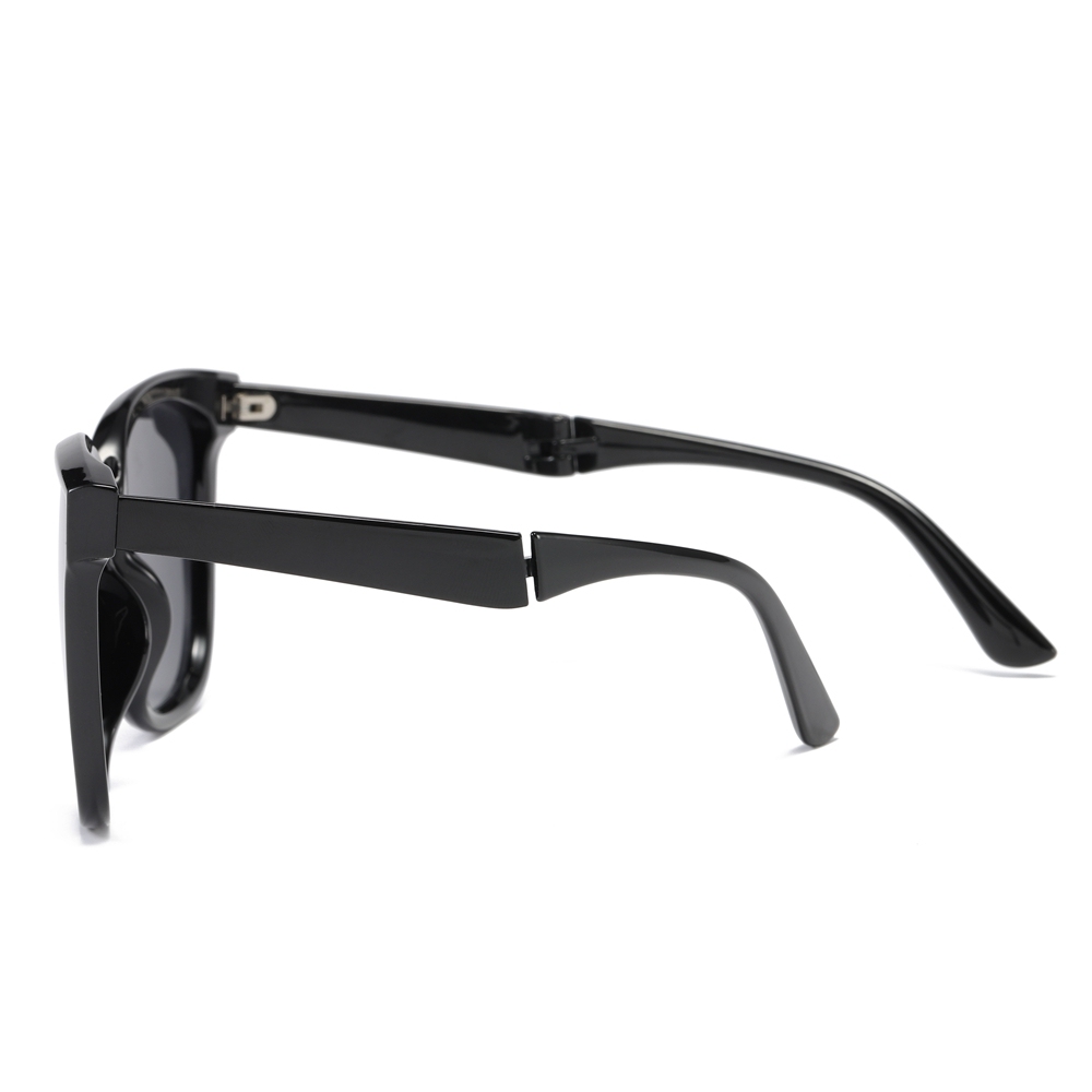 Custom Korea Popular Sunglasses Trendy Brand GM Rick Folding Polarised Glasses for Men Women Ultralight Oversized Square Foldable Sunglass