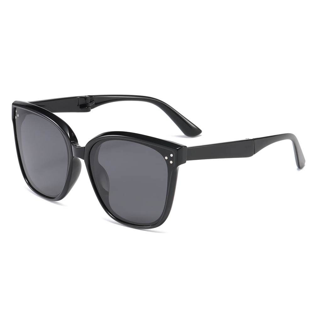 Custom Korea Popular Sunglasses Trendy Brand GM Rick Folding Polarised Glasses for Men Women Ultralight Oversized Square Foldable Sunglass