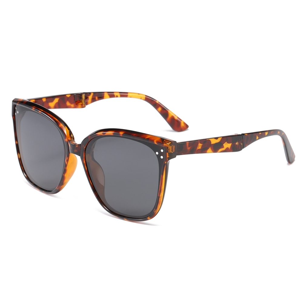 Custom Korea Popular Sunglasses Trendy Brand GM Rick Folding Polarised Glasses for Men Women Ultralight Oversized Square Foldable Sunglass