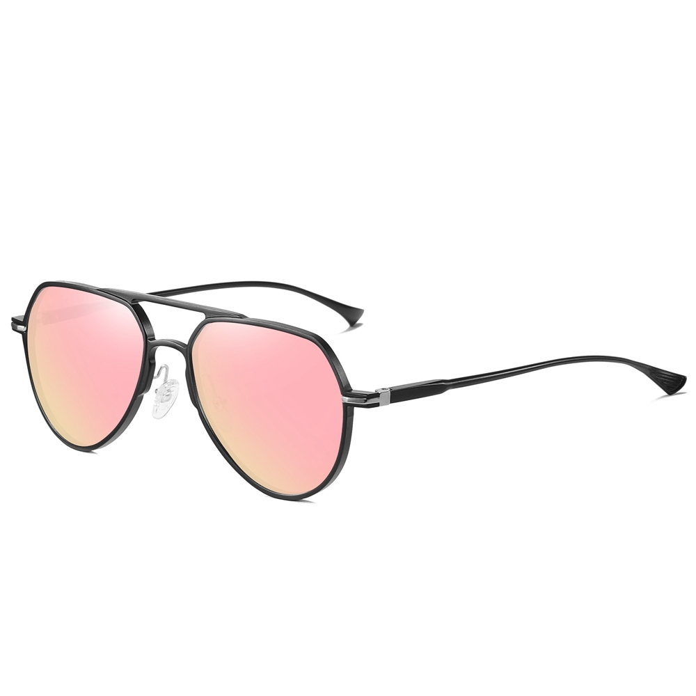 Custom Luxury Brand Aviator Sunglass with Logo Manufacturers in China Aluminum Polarized Glasses for Business Casual Sunglasses Wholesale