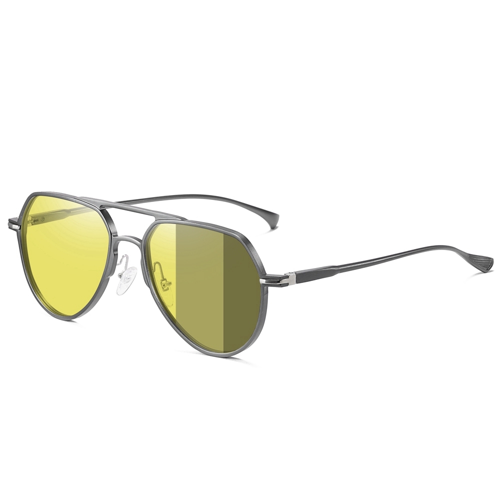 Custom Luxury Brand Aviator Sunglass with Logo Manufacturers in China Aluminum Polarized Glasses for Business Casual Sunglasses Wholesale
