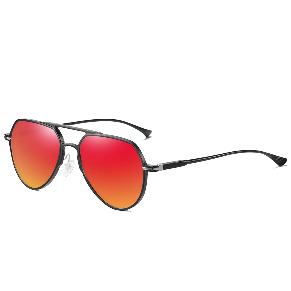 Custom Luxury Brand Aviator Sunglass with Logo Manufacturers in China Aluminum Polarized Glasses for Business Casual Sunglasses Wholesale