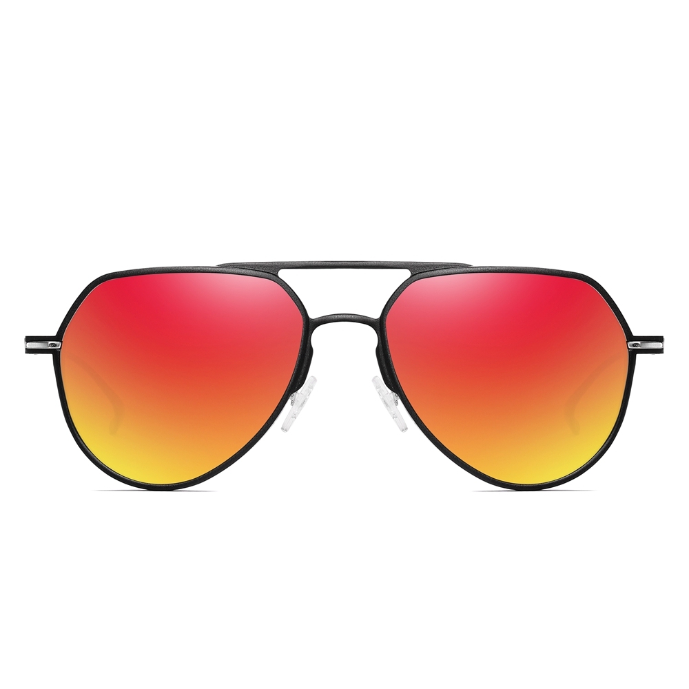 Custom Luxury Brand Aviator Sunglass with Logo Manufacturers in China Aluminum Polarized Glasses for Business Casual Sunglasses Wholesale
