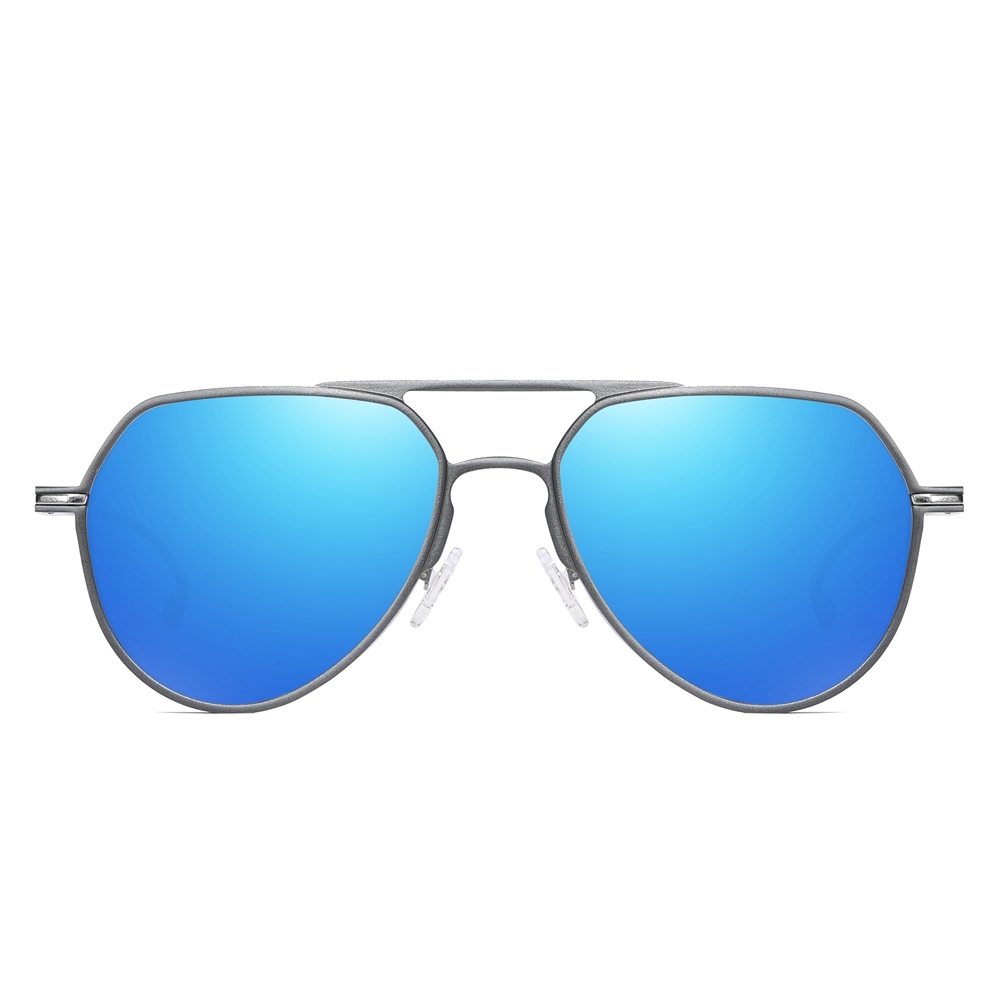 Custom Luxury Brand Aviator Sunglass with Logo Manufacturers in China Aluminum Polarized Glasses for Business Casual Sunglasses Wholesale