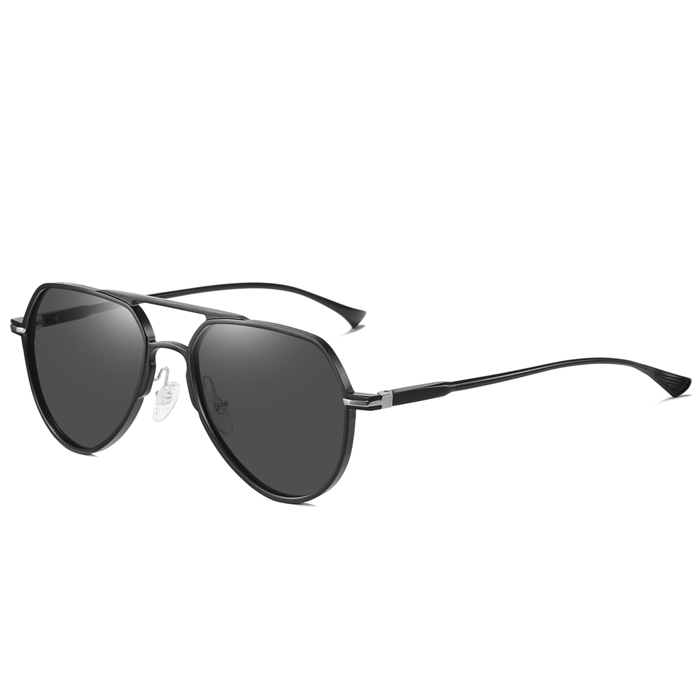 Custom Luxury Brand Aviator Sunglass with Logo Manufacturers in China Aluminum Polarized Glasses for Business Casual Sunglasses Wholesale